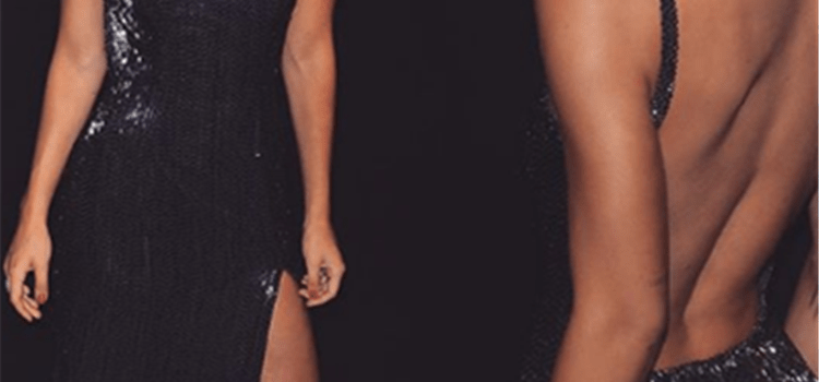 Fringe Cut Out Dress